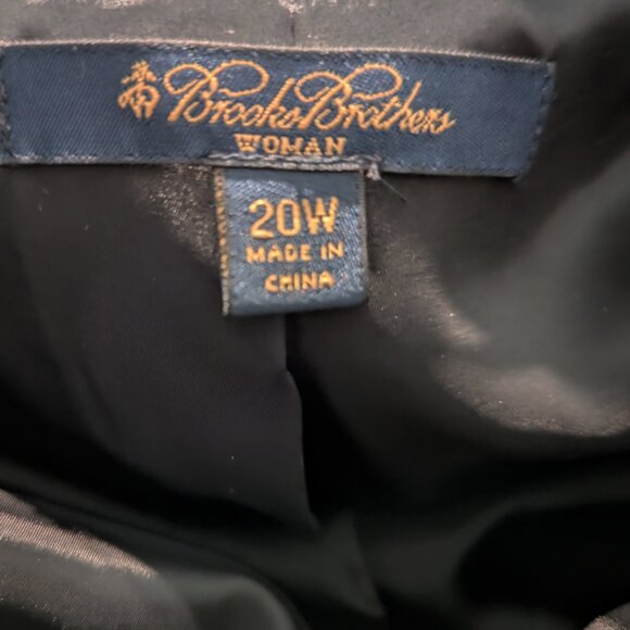 Donating SOON! Black Brooks Brothers Blazer/Jacket for Women - Plus - 20W - NEW - Picture 7 of 11